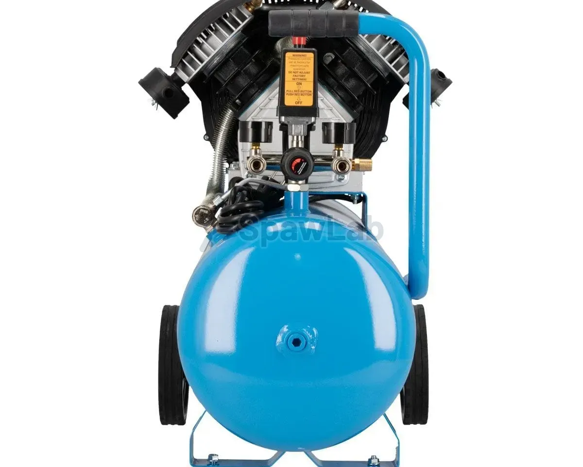 Airpress Kompresor dwutłokowy HL 425-50 + zestaw akcesoriów pneumatycznych, zdjęcie 4