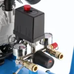 Airpress HL 425-50 twin-piston compressor + air wrench and accessories set, photo 10