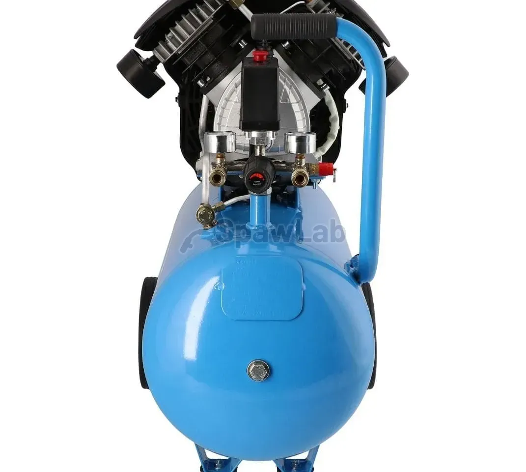 Airpress HL 425-50 twin-piston compressor + air wrench and accessories set, photo 4
