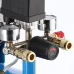 Airpress HL 425-50 twin-piston compressor + air wrench and accessories set, photo 8