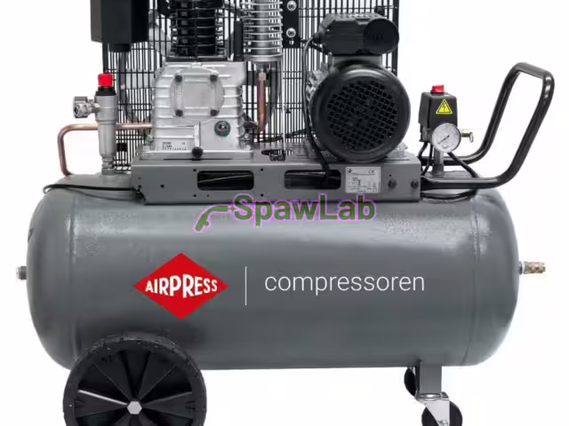 Airpress HL 425-90 Pro Zweikolbenkompressor 10 bar 3 PS/2,2 kW 297 l/min 90 l