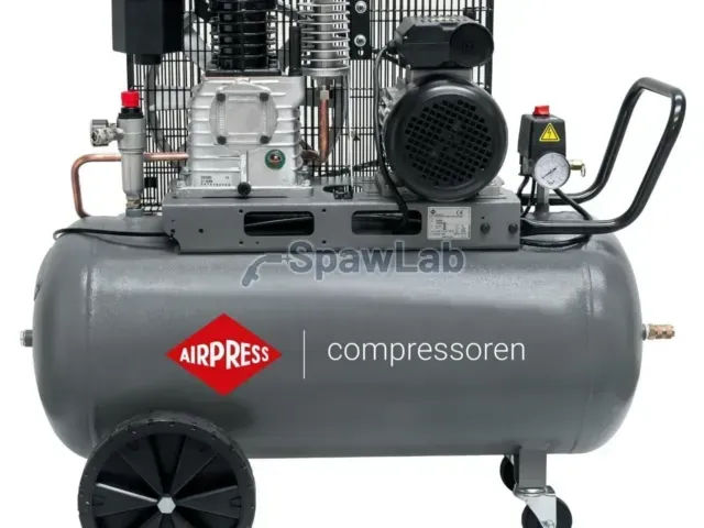 Airpress HL 425-90 Pro Zweikolbenkompressor 10 bar 3 PS/2,2 kW 297 l/min 90 l