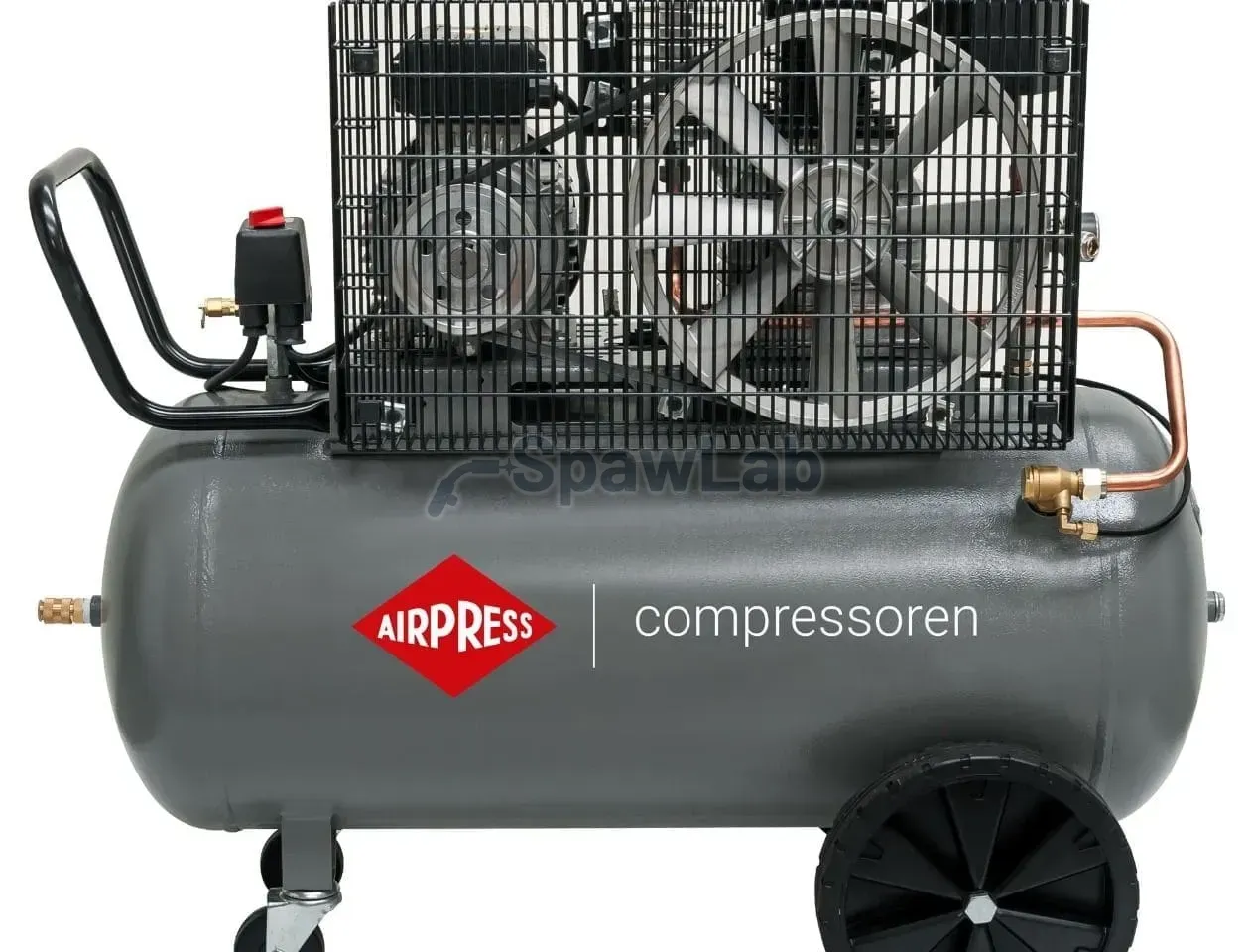 Airpress Kompresor dwutłokowy HL 425-90 Pro 10 bar 3 KM/2.2 kW 297 l/min 90 l, zdjęcie 2