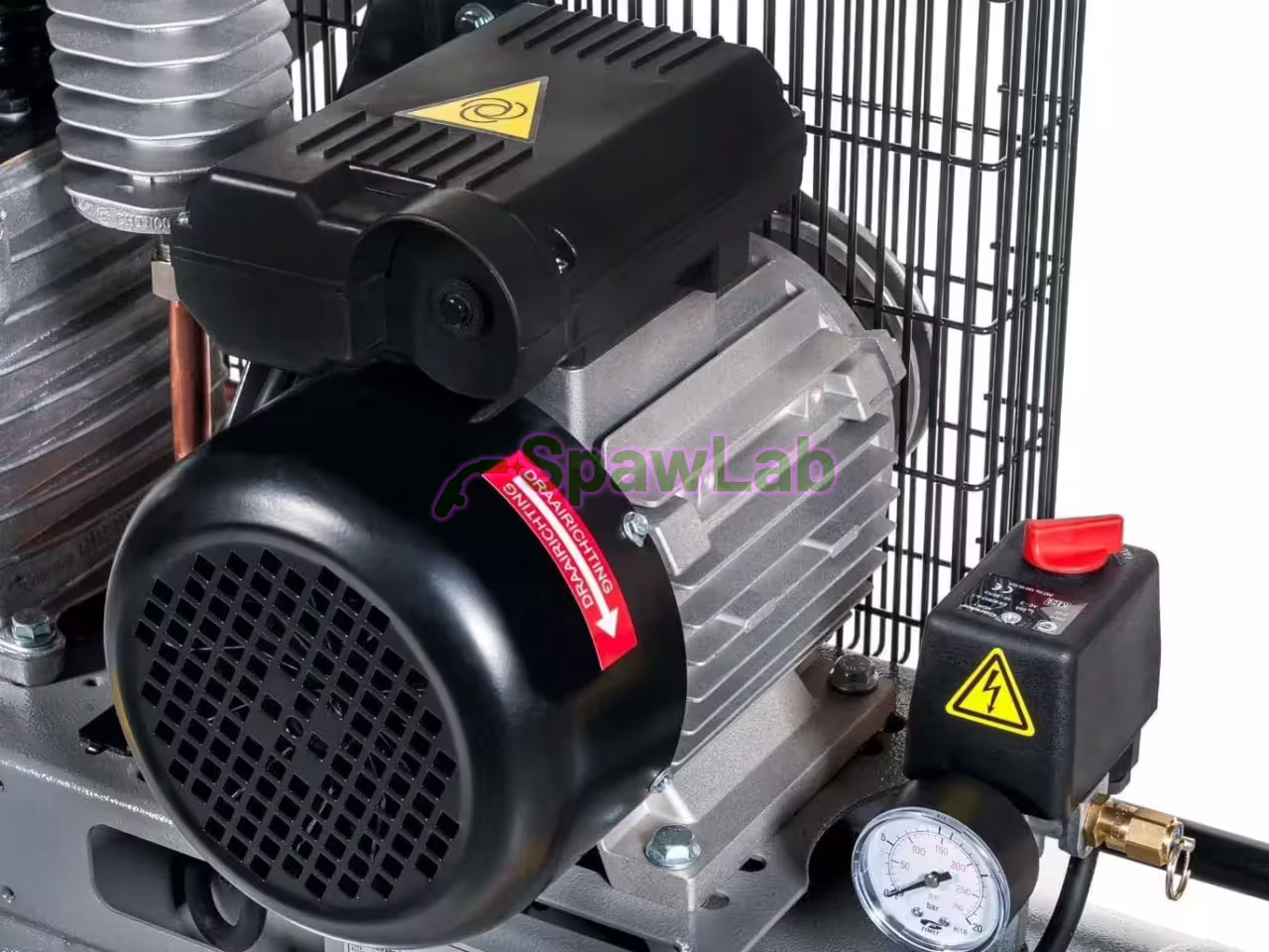 Airpress HL 425-90 Pro Zweikolbenkompressor 10 bar 3 PS/2,2 kW 297 l/min 90 l, Bild 7