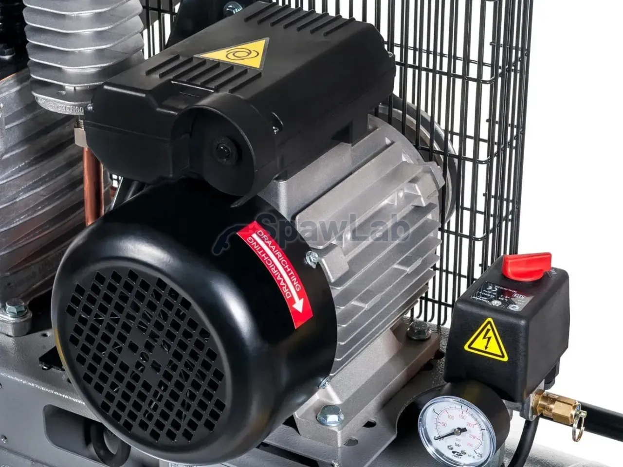 Airpress Kompresor dwutłokowy HL 425-90 Pro 10 bar 3 KM/2.2 kW 297 l/min 90 l, zdjęcie 7