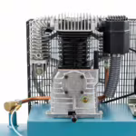 Airpress Kompresor dwutłokowy K 200-450 14 bar 3 KM/2.2 kW 400V 238 l/min 200 l, zdjęcie 2