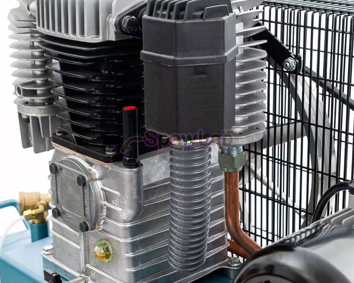 Airpress Kompresor dwutłokowy K 200-450 14 bar 3 KM/2.2 kW 400V 238 l/min 200 l, zdjęcie 6