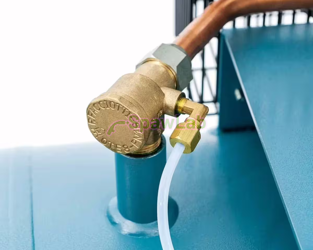 Airpress Kompresor dwutłokowy K 200-450 14 bar 3 KM/2.2 kW 400V 238 l/min 200 l, zdjęcie 9