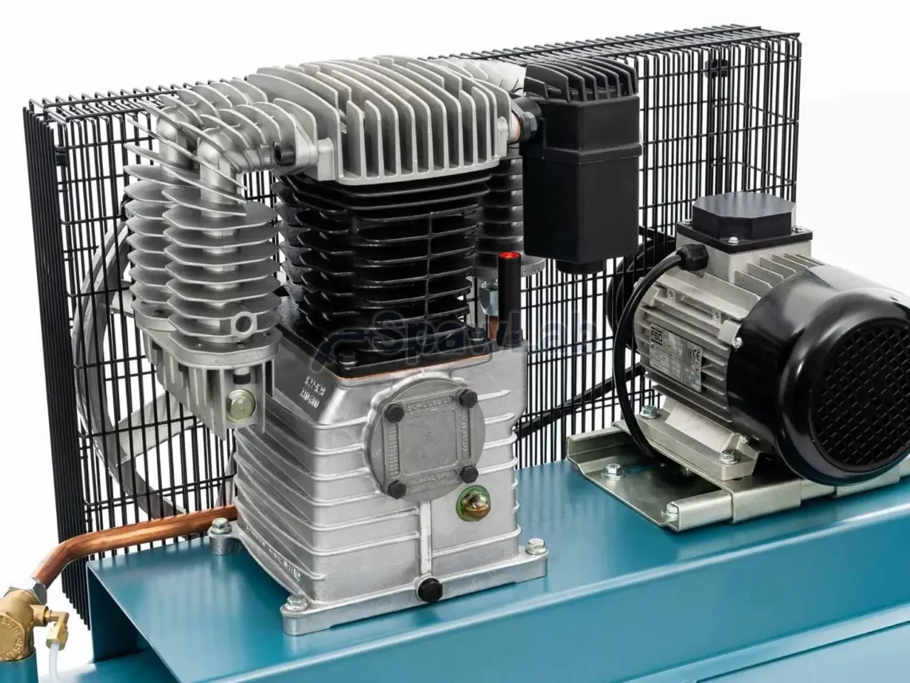 Airpress K 300-600 twin-piston compressor 14 bar 4 HP/3 kW 400V 268 l/min 300 l