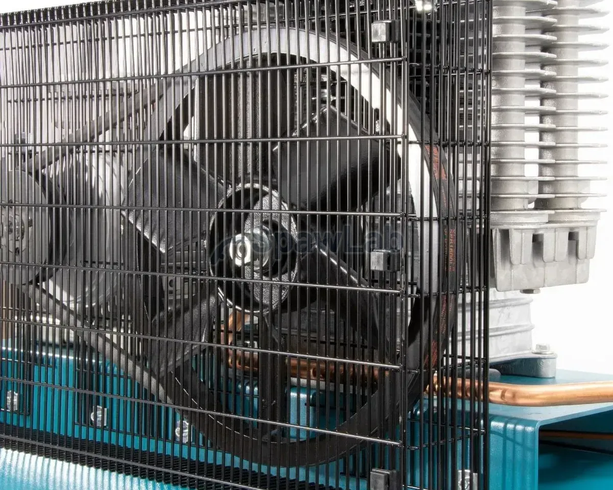Airpress Twin-piston compressor K 500-1000S 14 bar 7.5 HP/5.5 kW 400V 481 l/min 500 l - star-delta connection, photo 6