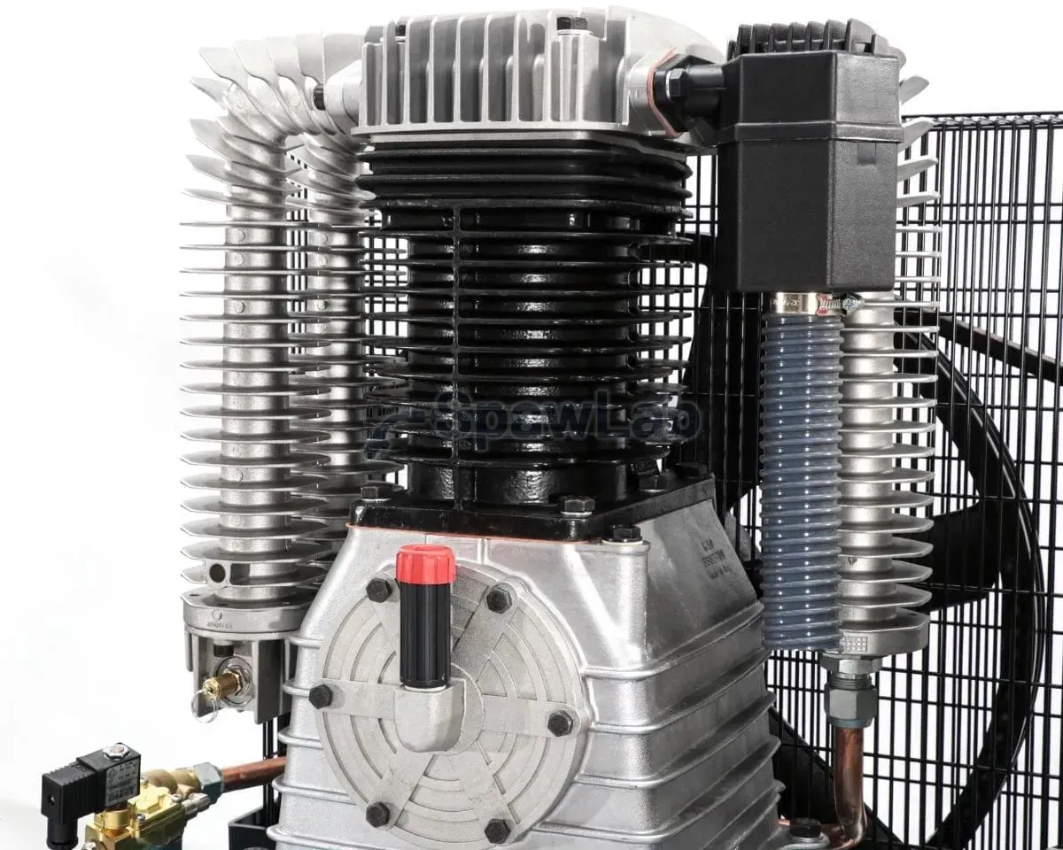 Airpress Twin-piston compressor K 500-1500S 14 bar 10 HP/7.5 kW 400V 644 l/min 500 l - star-delta connection, photo 6