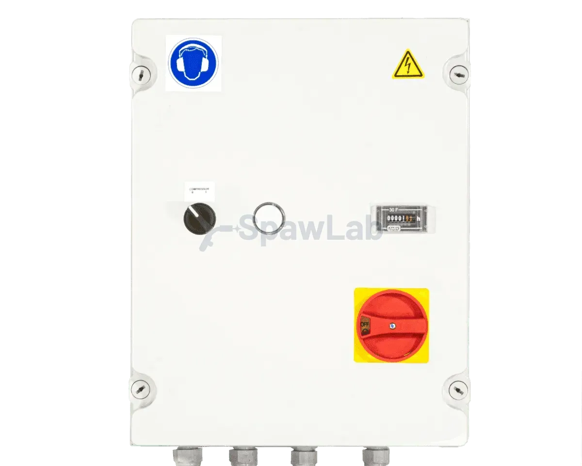 Airpress Twin-piston compressor K 500-1500S 14 bar 10 HP/7.5 kW 400V 644 l/min 500 l - star-delta connection, photo 7