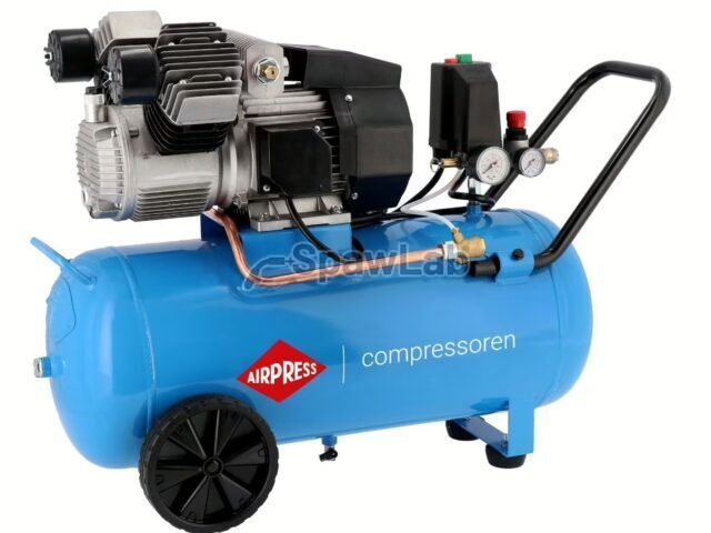 Airpress Kompresor dwutłokowy KM 50-350 10 bar 2.5 KM/1.8 kW 400V 280 l/min 50 l