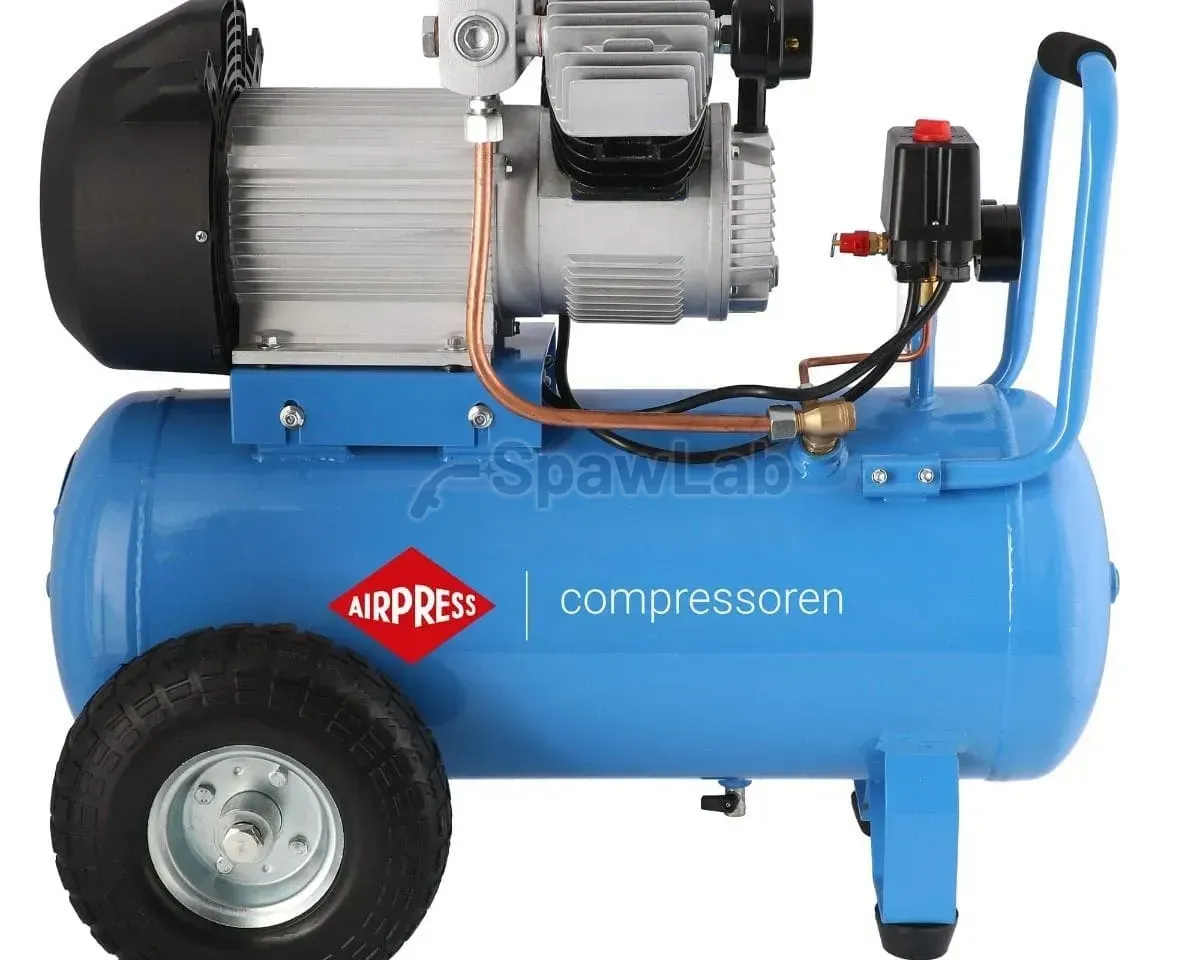 Airpress Twin-piston compressor LM 50-350 10 bar 3 HP/2.2 kW 245 l/min 50 l