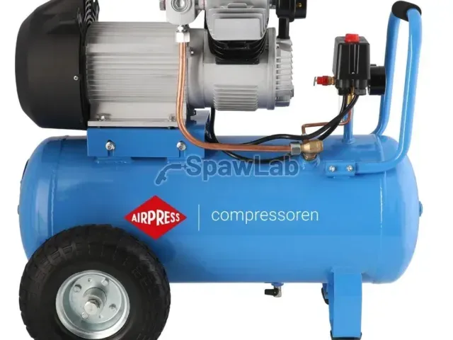 Airpress Twin-piston compressor LM 50-350 10 bar 3 HP/2.2 kW 245 l/min 50 l