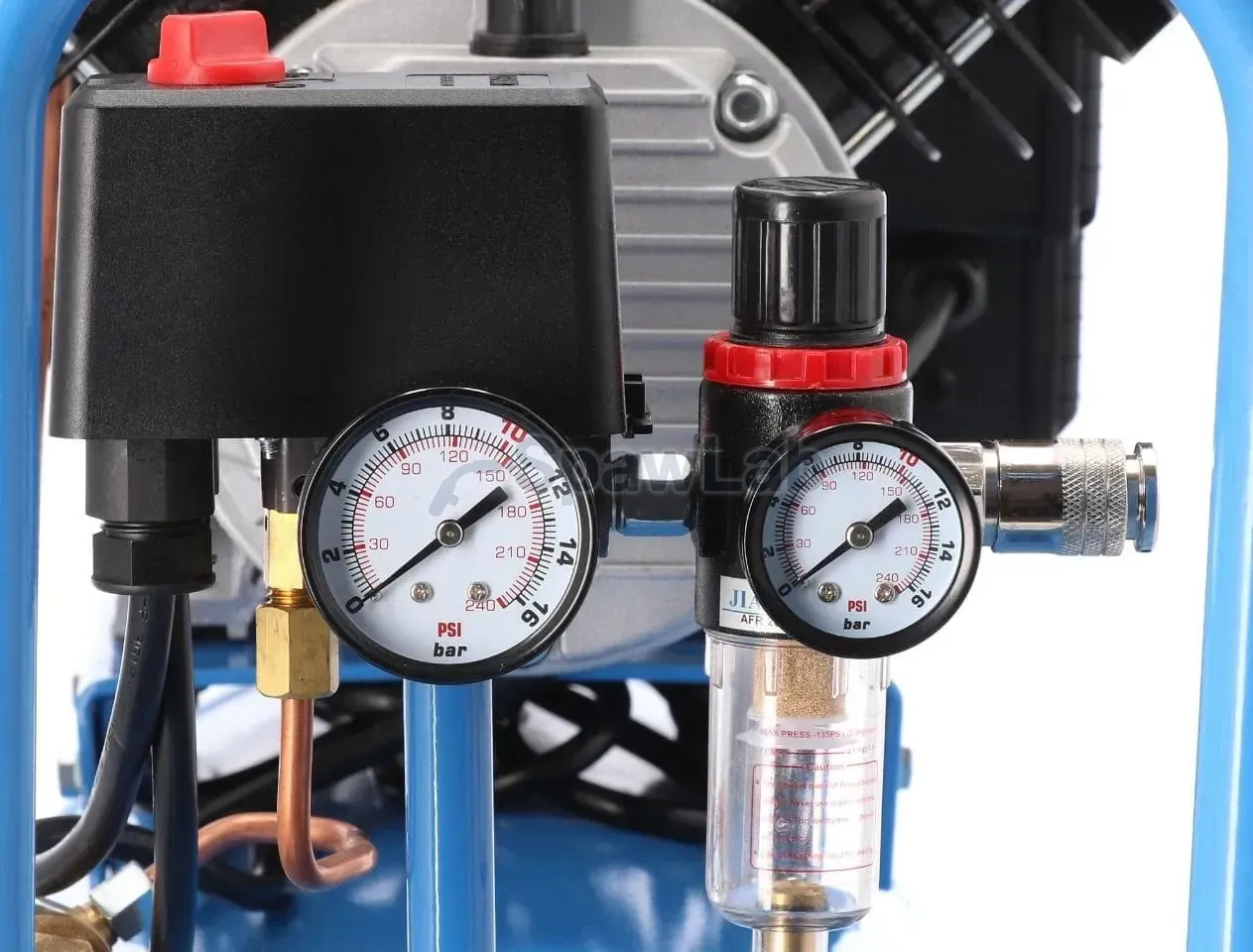 Airpress Twin-piston compressor LM 50-350 10 bar 3 HP/2.2 kW 245 l/min 50 l, photo 7
