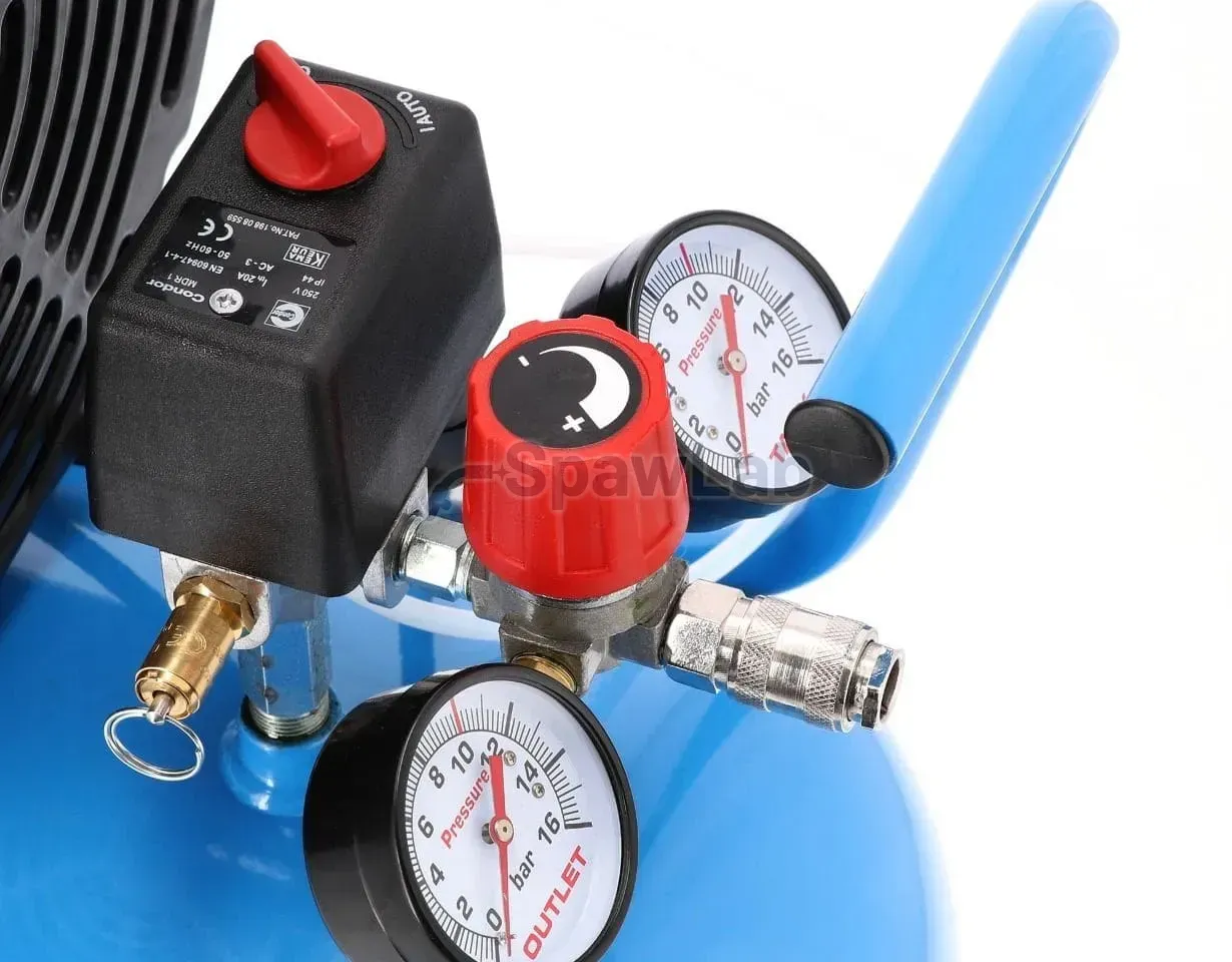 Airpress Kompresor dwutłokowy LM 50-410 10 bar 3 KM/2.2 kW 328 l/min 50 l, zdjęcie 8