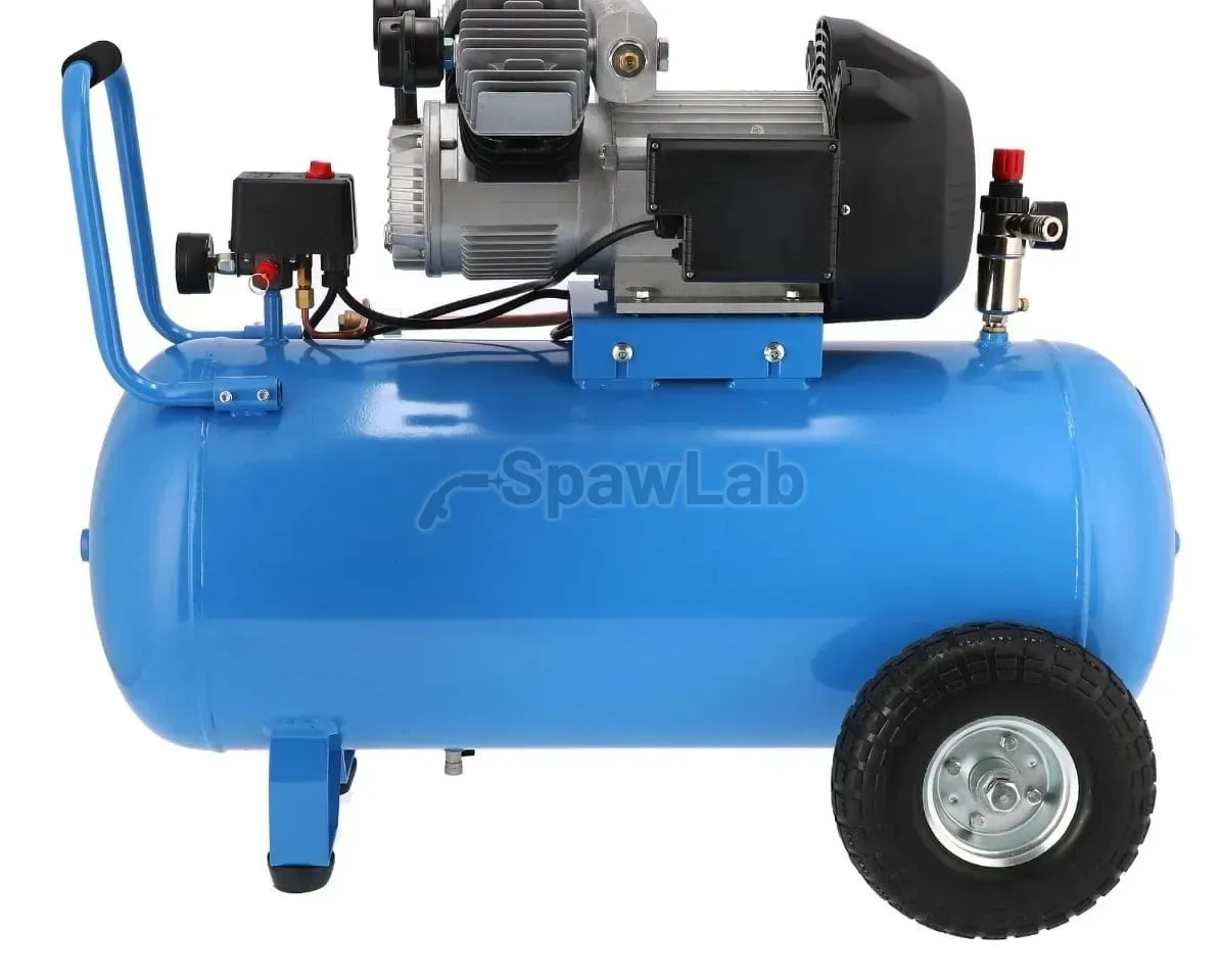 Airpress Kompresor dwutłokowy LM 90-350 10 bar 3 KM/2.2 kW 245 l/min 90 l, zdjęcie 4