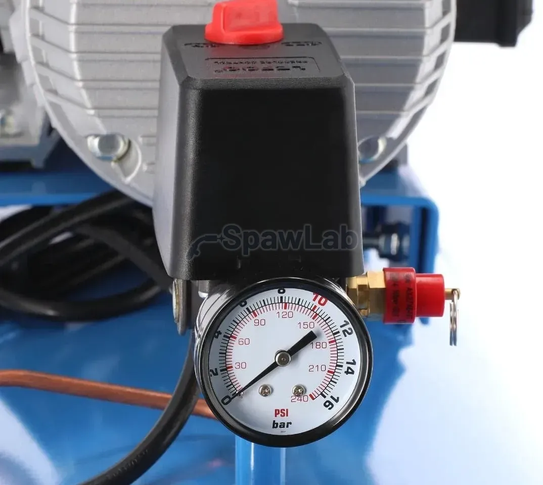 Airpress Kompresor dwutłokowy LM 90-350 10 bar 3 KM/2.2 kW 245 l/min 90 l, zdjęcie 7