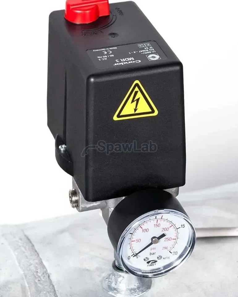 Airpress G 2000-500 SD Pro compressor 11 bar 15 HP/11 kW 400V 1393 l/min 500 l galvanised, star-delta start