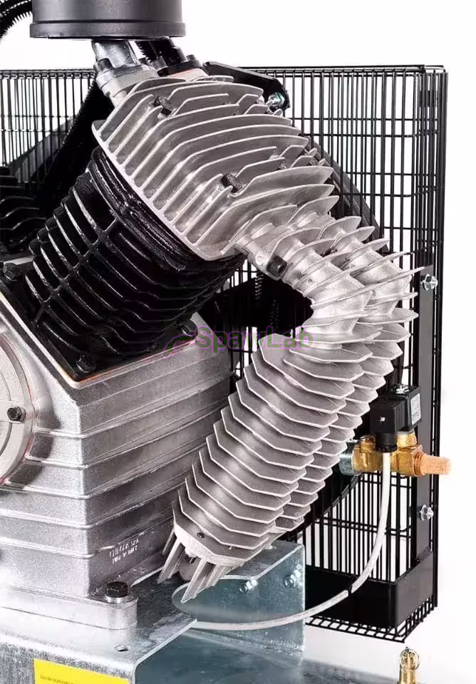 Airpress Compressor G 2000-500 SD Pro 11 bar 15 HP/11 kW 400V 1393 l/min 500 l galvanised - star-delta connection, photo 6