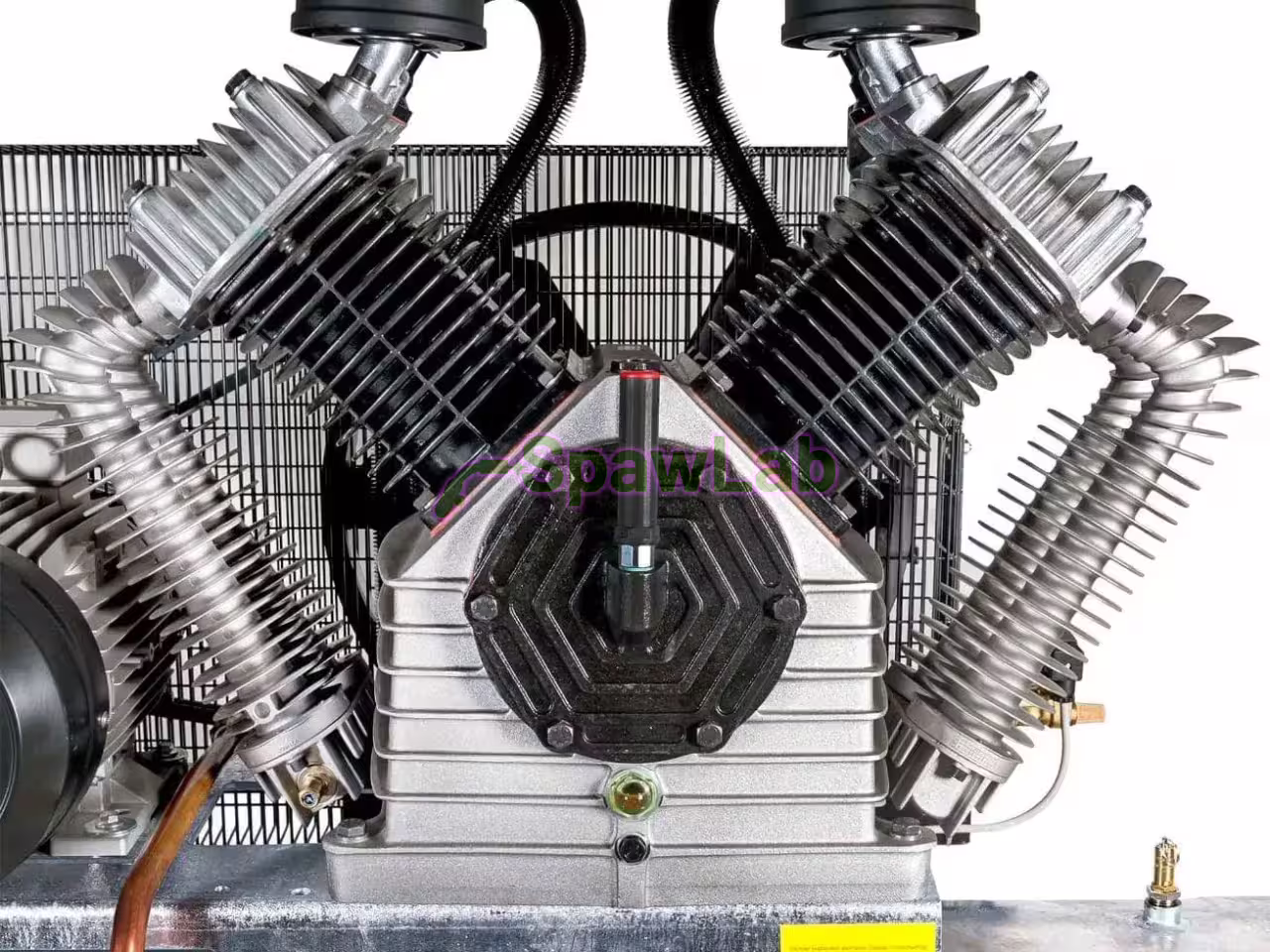 Airpress Kompresor G 2500-500 SD Pro 11 bar 20 KM/15 kW 400V 1576 l/min 500 l galwanizowany - połączenie gwiazda-trójkąt, zdjęcie 2