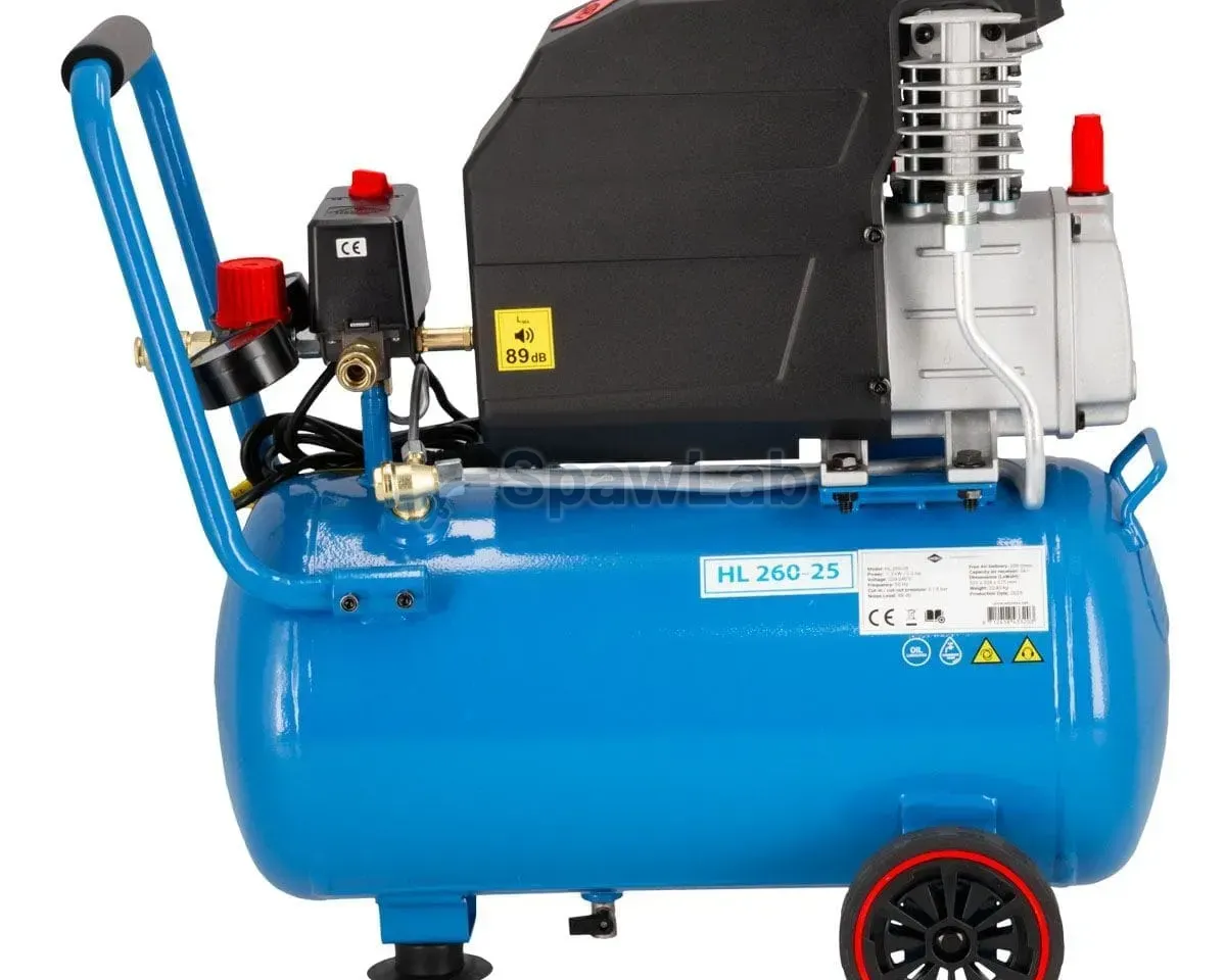 Airpress Kompresor HL 260-25 8 bar 2 KM/1.5 kW 206 l/min 24 l, zdjęcie 3