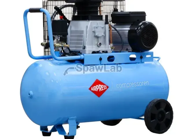 Airpress Kompresor HL 340-90 + zestaw do bielenia wapnem dla gospodarstwa rolnego