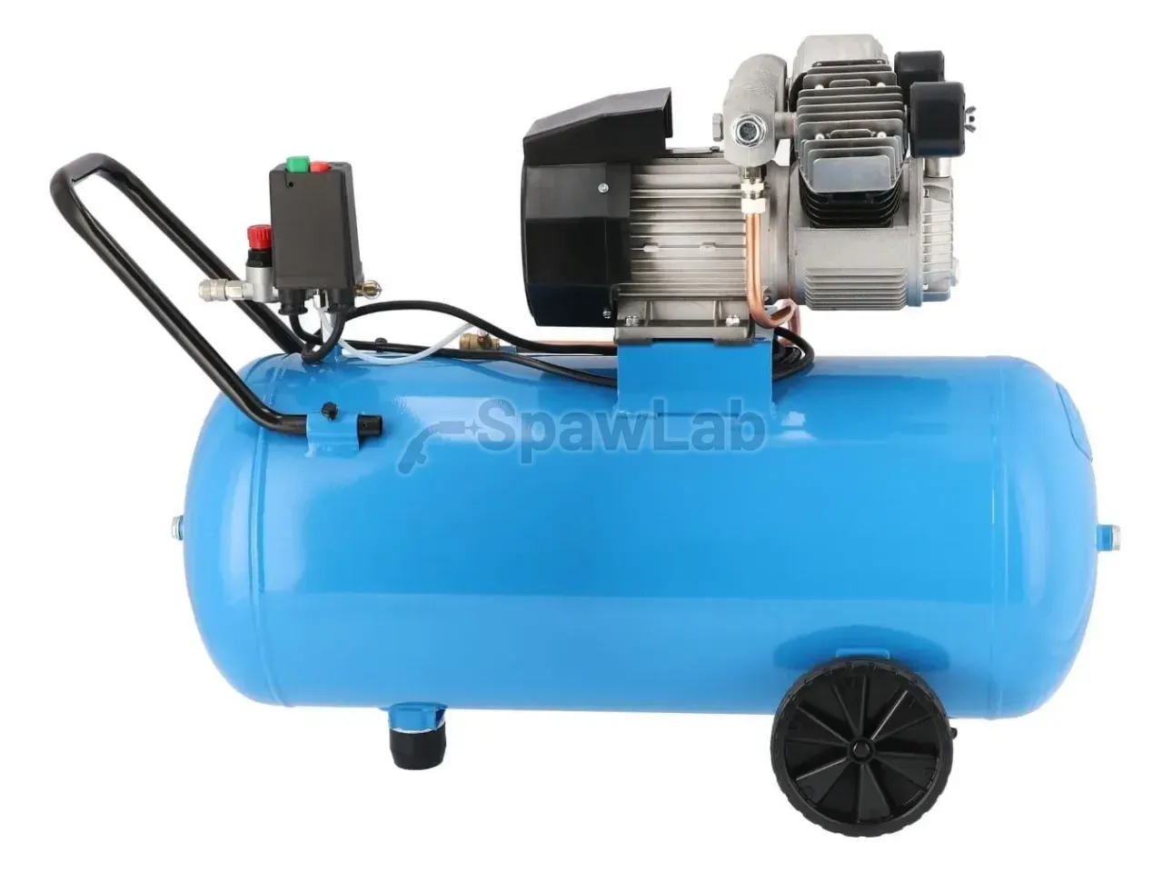 Airpress Kompresor KM 100-350 10 bar 2.5 KM/1.8 kW 280 l/min 100 l, zdjęcie 2