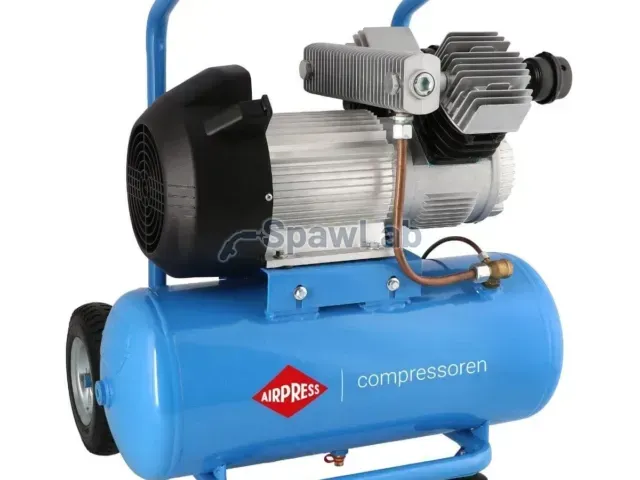 Airpress Compressor LM 25-350 + kit with gun for plastering and hose pneumatic