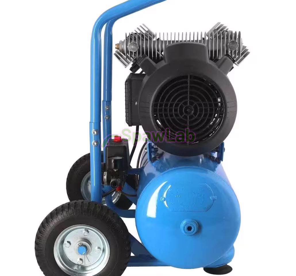 Airpress Kompresor LM 25-350 + zestaw z pistoletem do tynkowania i wężem pneumatycznym, zdjęcie 7