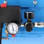 Airpress Compressor LM 25-350 + kit with gun for plastering and hose pneumatic, photo 9
