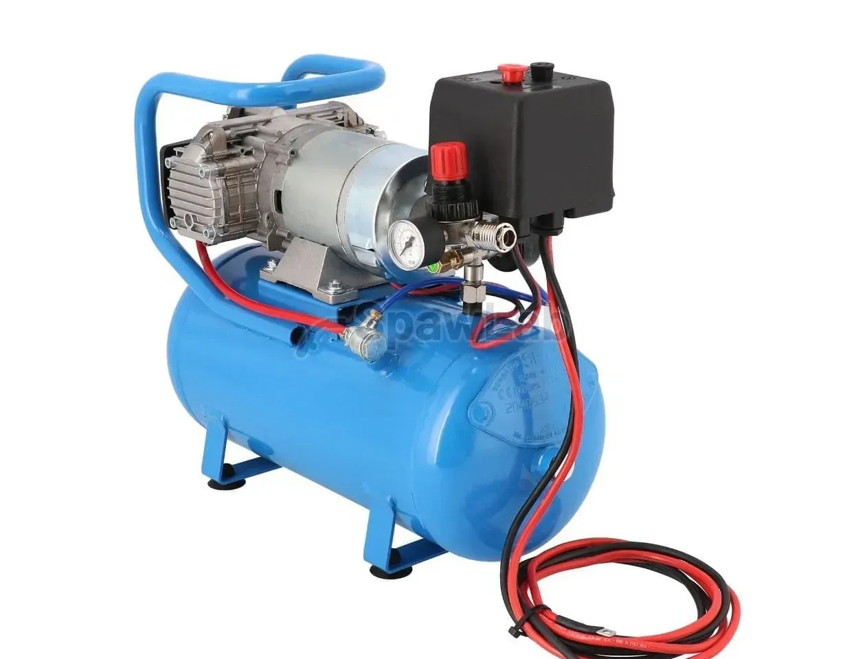 Airpress DC 12-180/15 12V-Kfz-Kompressor 10 bar 0,75 PS/0,55 kW 144 l/min 15 l, ölfrei, Zweikolben, Bild 7