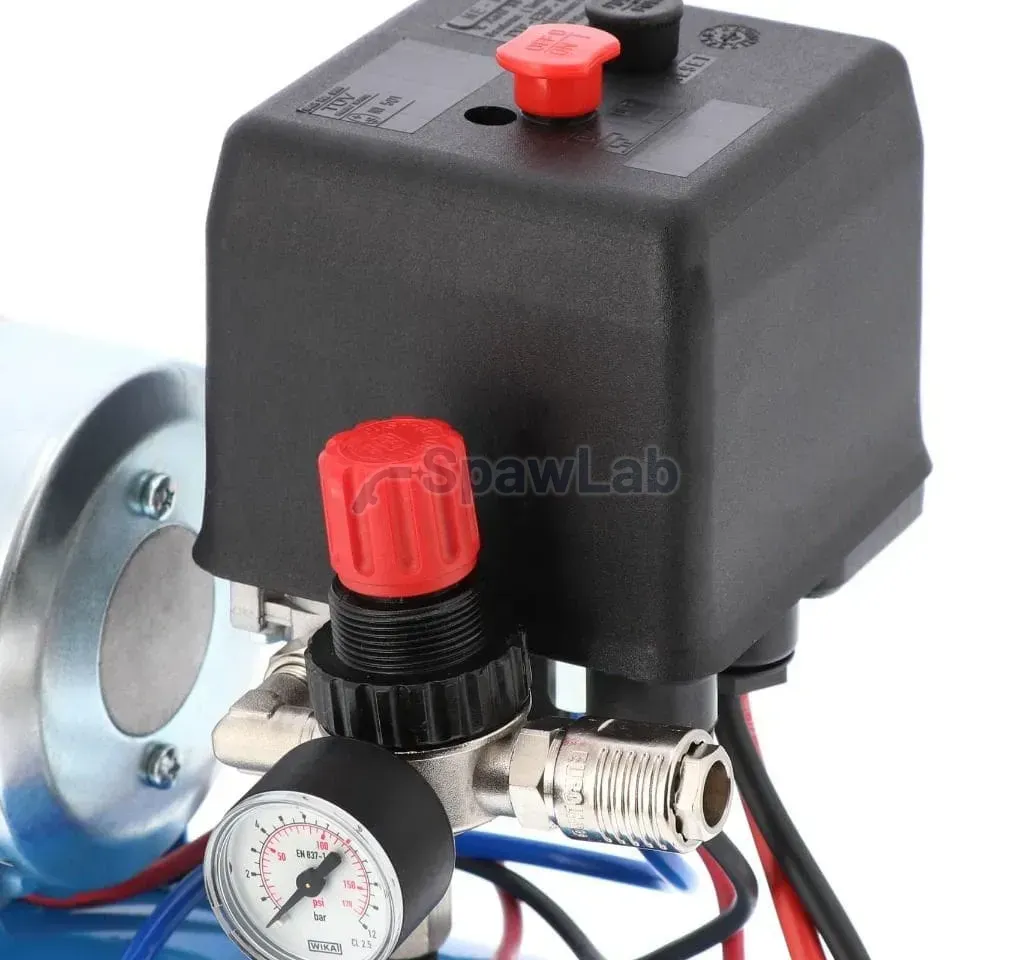 Airpress DC 12-180/15 12V-Kfz-Kompressor 10 bar 0,75 PS/0,55 kW 144 l/min 15 l, ölfrei, Zweikolben, Bild 8