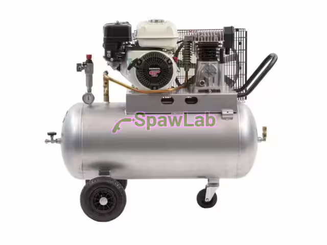 Airpress Petrol twin-piston compressor BM 100/320 (Honda GP160) 10 bar 4.8 HP/3.6 kW 220 l/min 100 l