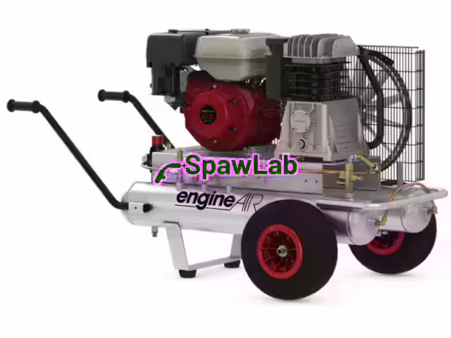 Airpress Kompresor spalinowy dwutłokowy BM 17+17/550 (Honda GX270) 10 bar 8.4 KM/6.3 kW 403 l/min 2×17 l