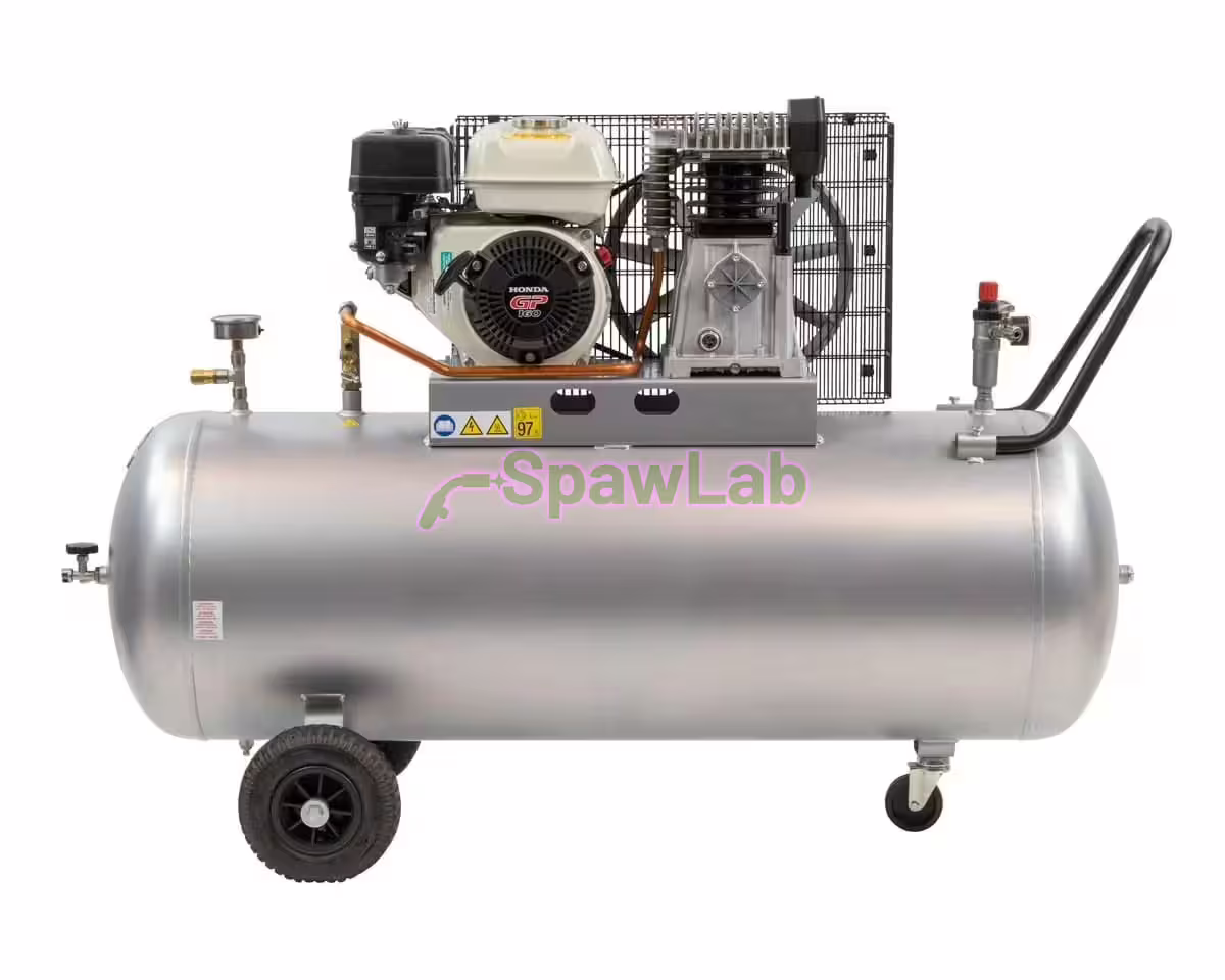 Airpress Kompresor spalinowy dwutłokowy BM 200-410 (Honda GP160) 10 bar 4.8 KM/ 3.6 kW 247 l/min 200 l