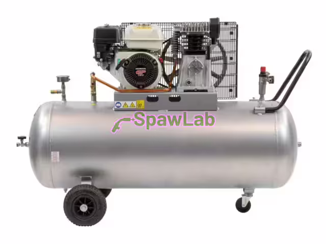 Airpress BM 200-410 petrol twin-piston compressor (Honda GP160) 10 bar 4.8 HP/3.6 kW 247 l/min 200 l
