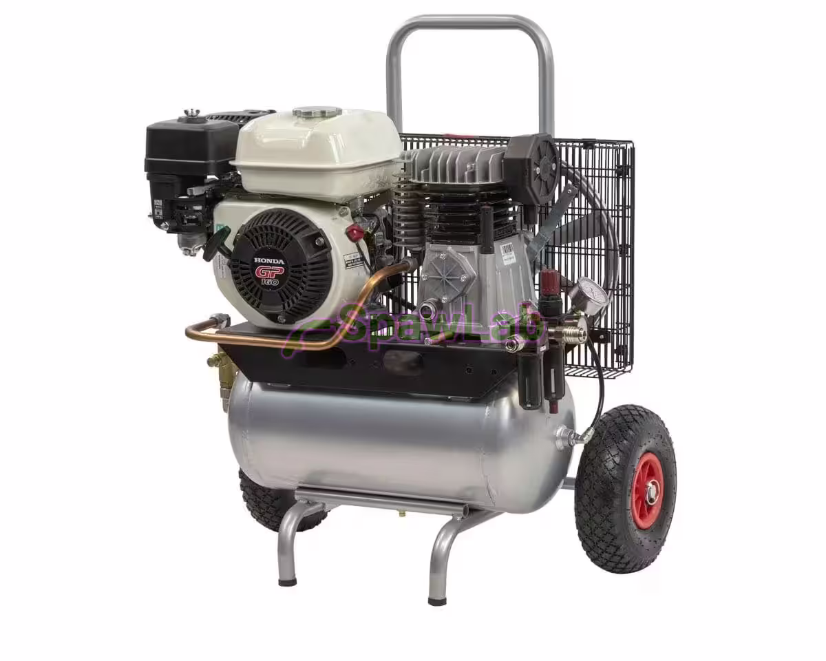 Airpress Kompresor spalinowy dwutłokowy BM 22/320 (Honda GP160) 10 bar 4.8 KM/3.6 kW 220 l/min 22 l, zdjęcie 2