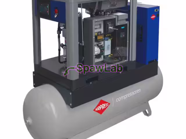 Airpress Schraubenkompressor APS 10 Combi Dry X G2 10 bar 10 PS/7.5 kW 970 l/min 500 l