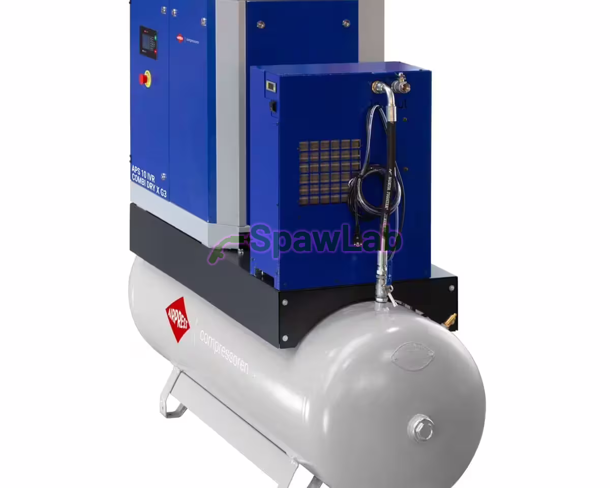 Airpress APS 10 IVR Combi Dry X G3 screw compressor 10 bar 10 HP/7.5 kW 328 - 1081 l/min 500 l, photo 2