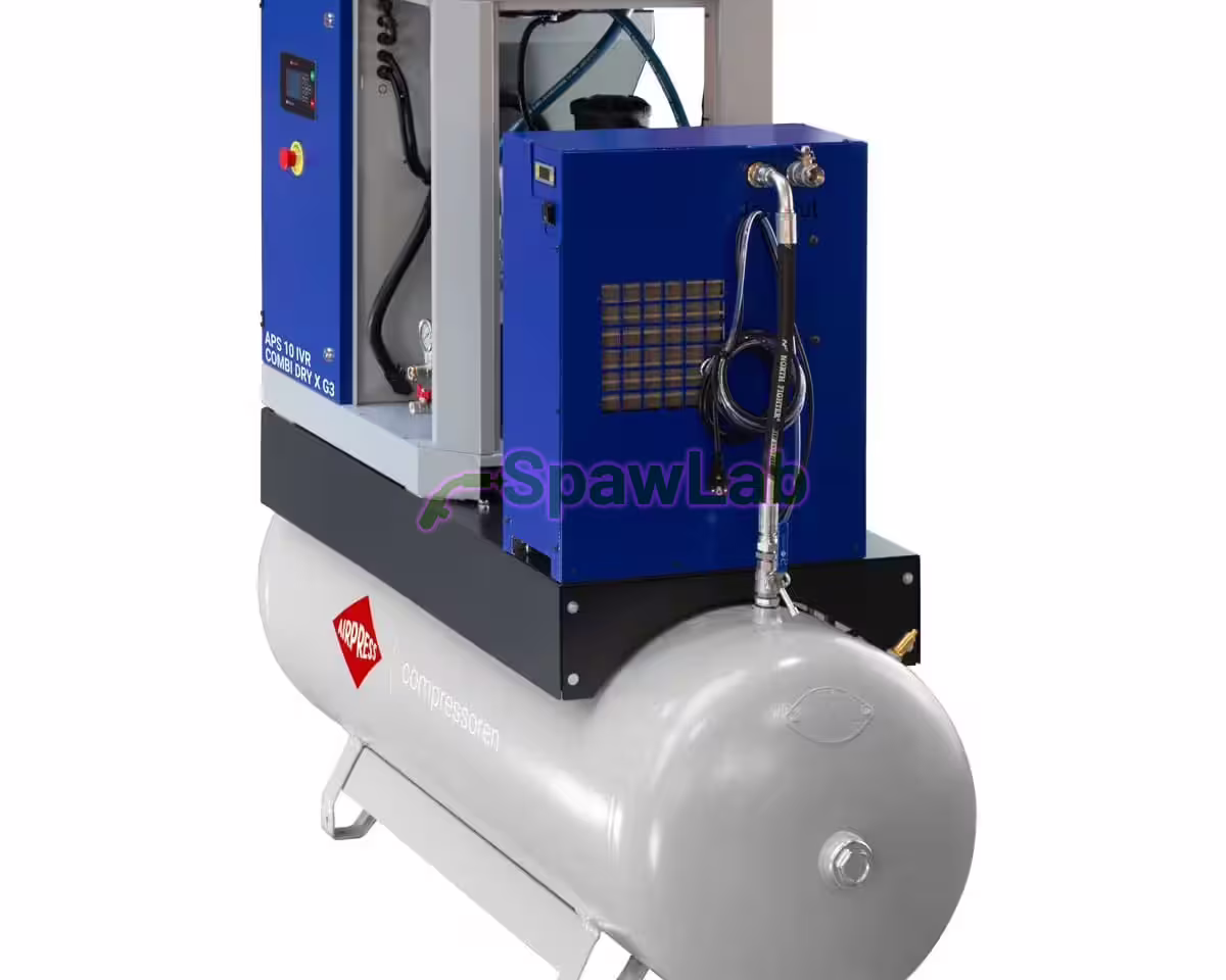 Airpress APS 10 IVR Combi Dry X G3 screw compressor 10 bar 10 HP/7.5 kW 328 - 1081 l/min 500 l, photo 3