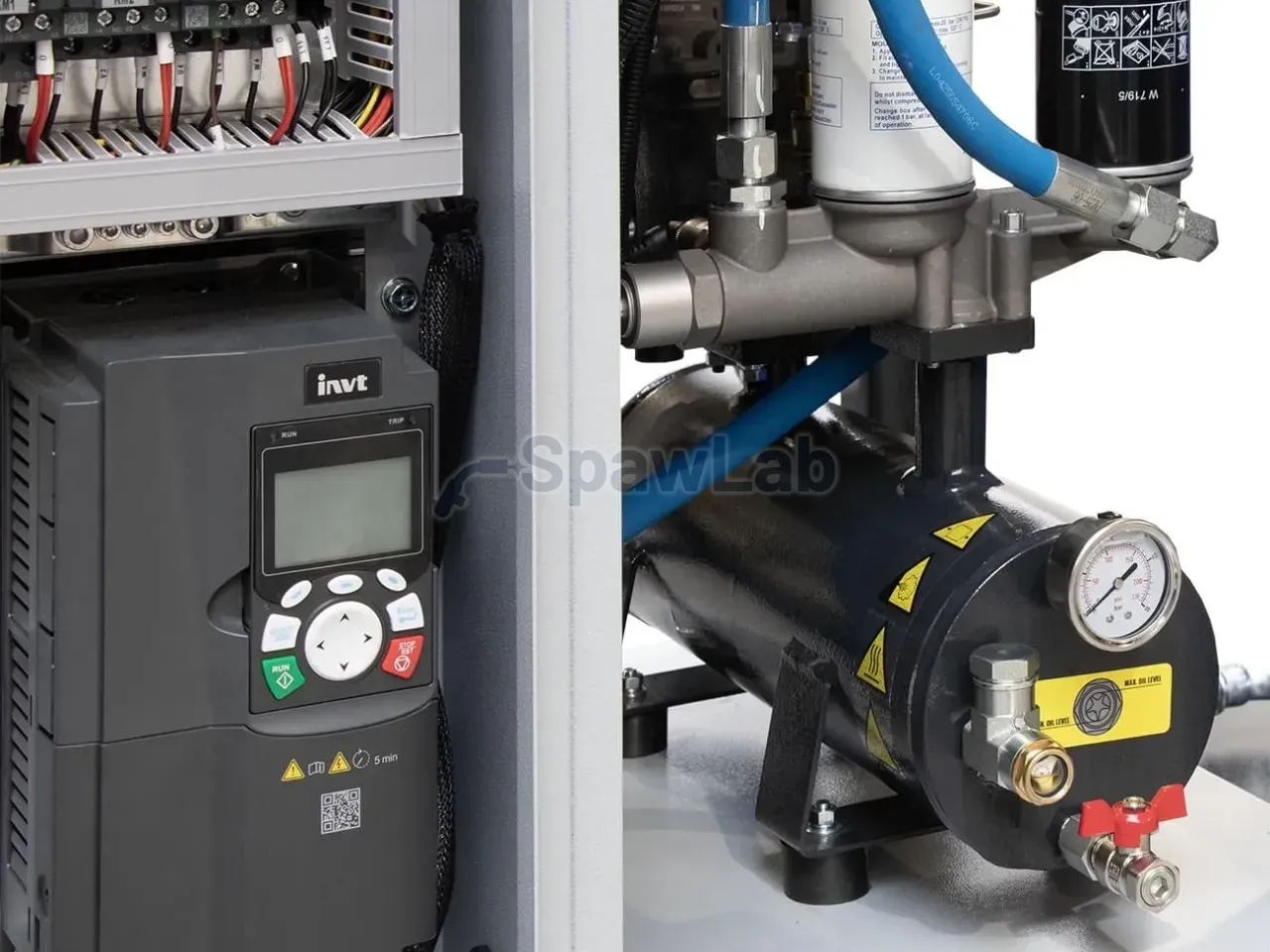 Airpress APS 10 IVR Combi Dry X G3 screw compressor 10 bar 10 HP/7.5 kW 328-1081 l/min 270 l, photo 10