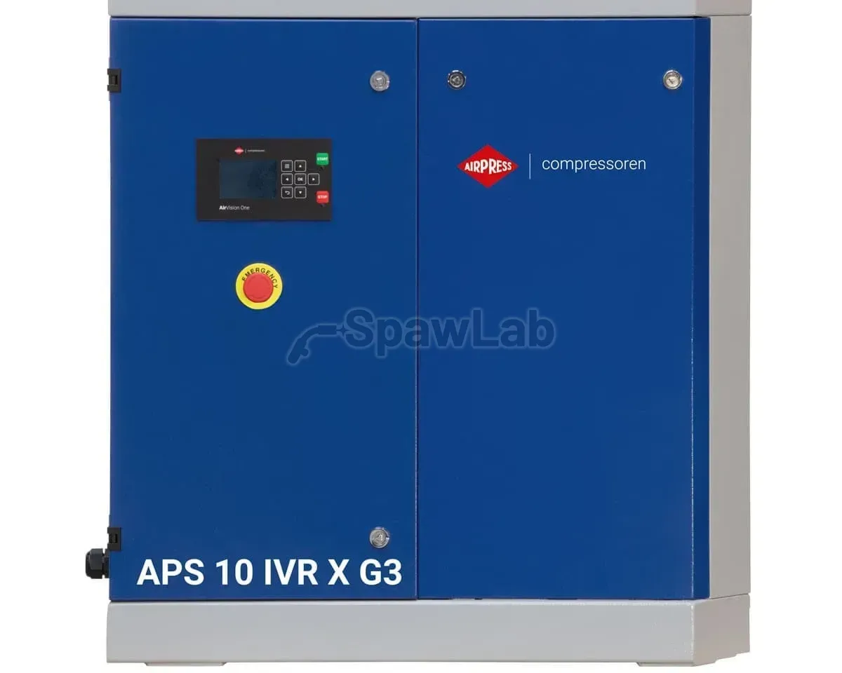 Airpress Kompresor śrubowy APS 10 IVR X G3 10 bar 10 KM/7.5 kW 328-1081 l/min, zdjęcie 2