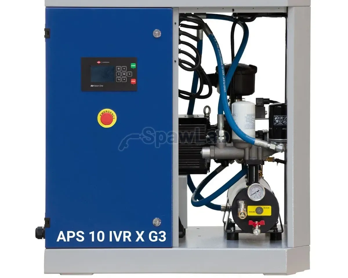 Airpress Kompresor śrubowy APS 10 IVR X G3 10 bar 10 KM/7.5 kW 328-1081 l/min, zdjęcie 3