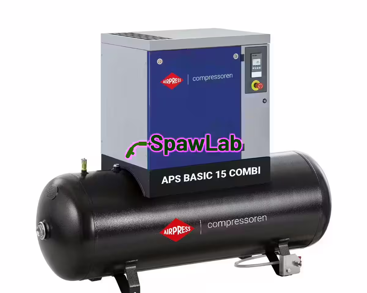 Airpress Schraubenkompressor APS 15 Basic Combi 13 bar 15 PS/11 kW 1152 l/min 500 l