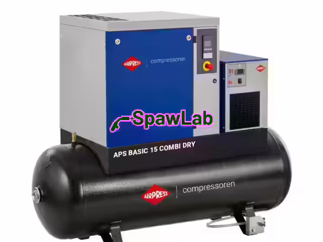 Airpress Schraubenkompressor APS 15 Basic Combi Dry 10 bar 15 PS/11 kW 1416 l/min 500 l