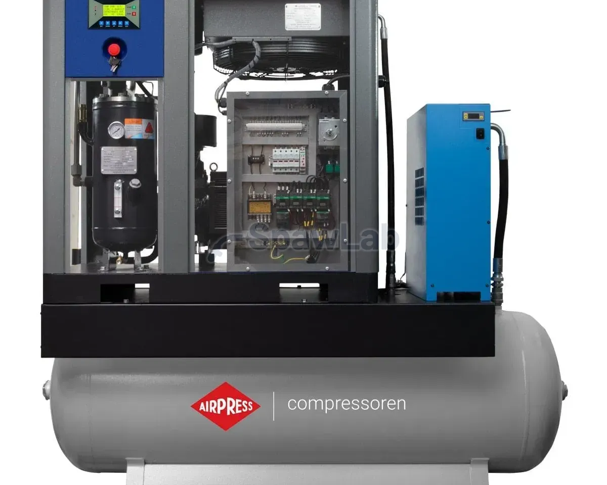 Airpress Schraubenkompressor APS 15 Combi Dry X 10 bar 15 PS/11 kW 1440 l/min 500 l