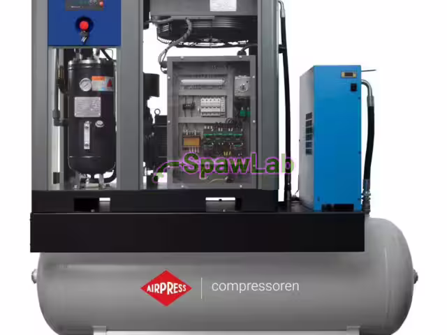 Airpress Schraubenkompressor APS 15 Combi Dry X G2 10 bar 15 PS/11 kW 1440 l/min 500 l
