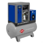Airpress Schraubenkompressor APS 15 IVR Combi Dry X 10 bar 15 PS/11 kW 380-1500 l/min 500 l, Bild 2